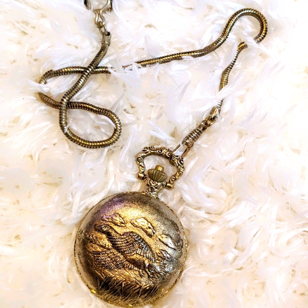 Vintage Cariole pocket watch